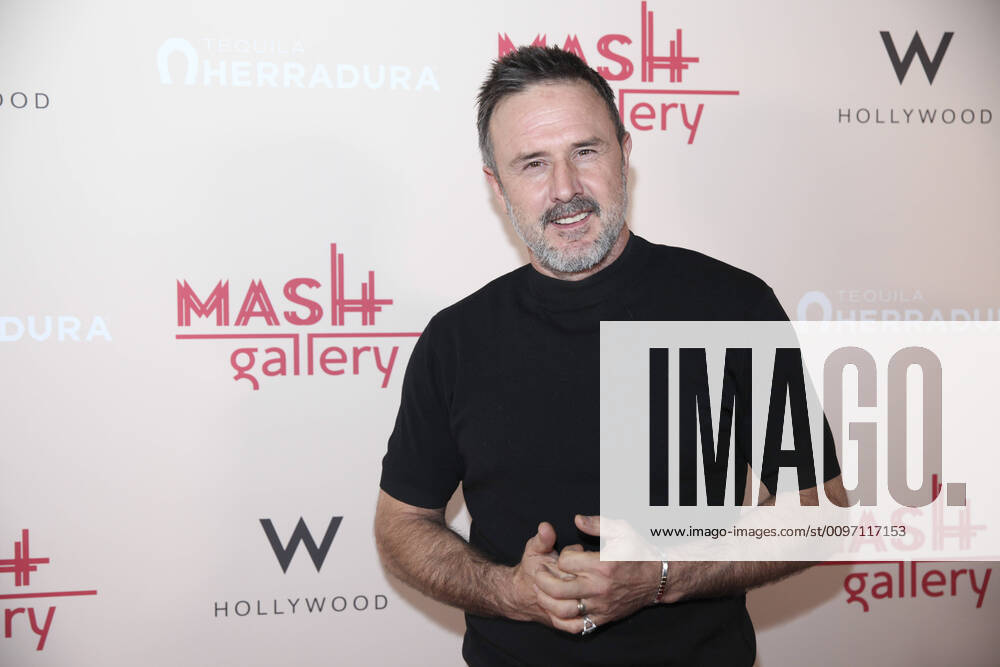 Actor David Arquette attends the Mash Gallery opening at the W Hotel on February 13th, 2020 in Los Angeles, California. USA - 2020 - Mash gallery opening in Hollywood