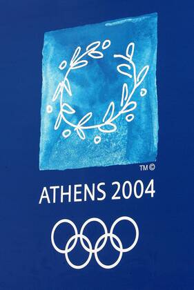 Logo Olympia 2004 Athen Fotos | IMAGO