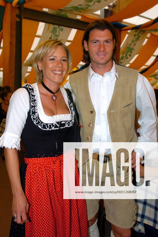 Karlheinz Pflipsen (1860) mit seiner Frau auf dem Münchener Oktoberfest