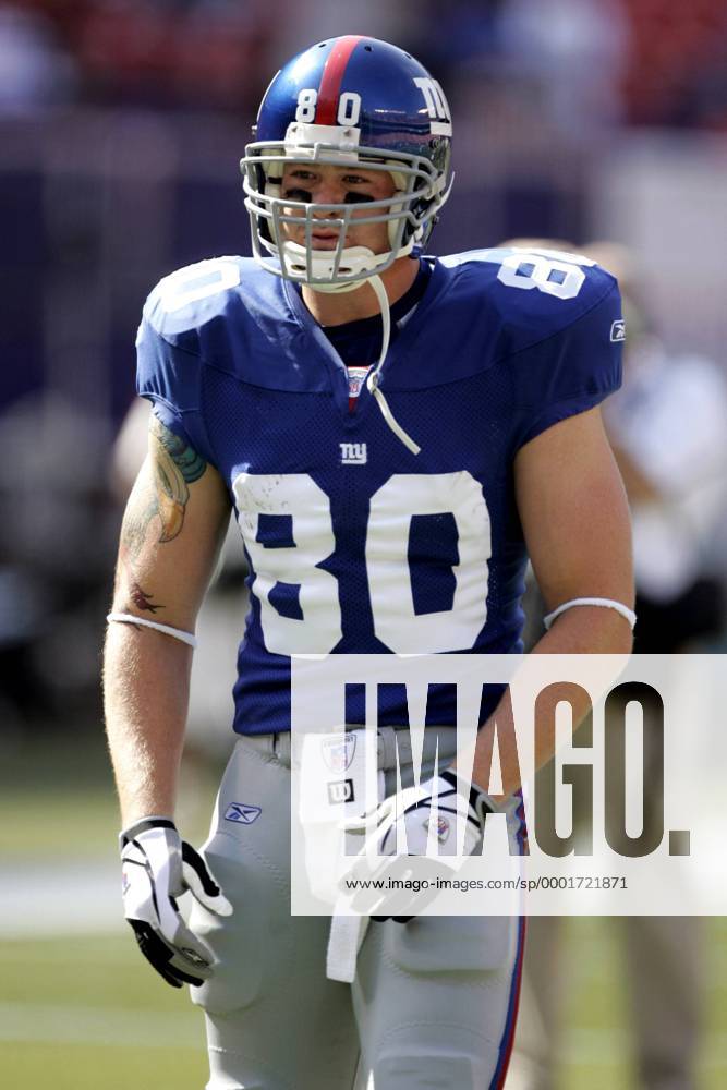 JEREMY SHOCKEY NEW YORK GIANTS TE  New york giants, Jeremy shockey,  Football icon