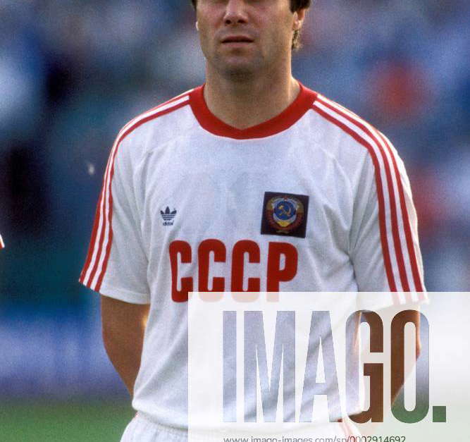 Anatoli Demianenko (UdSSR) Nationalhymne Fußball Länderspiel Herren