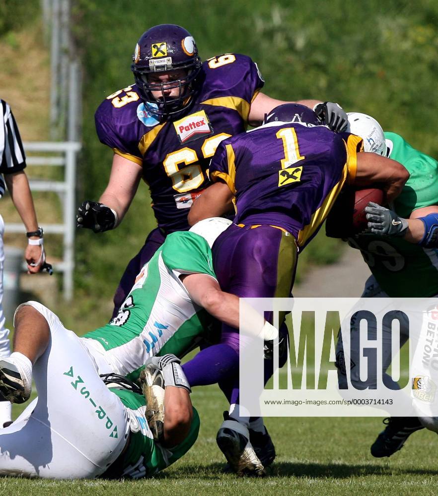 VIenna Vikings vs. Carinthian Black Lions – Stock Editorial Photo