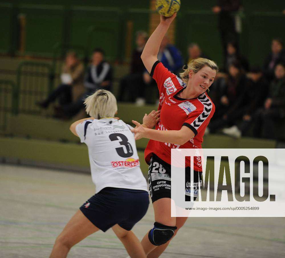 Damen Handball Testspiel SV Garßen Celle (rot) vs