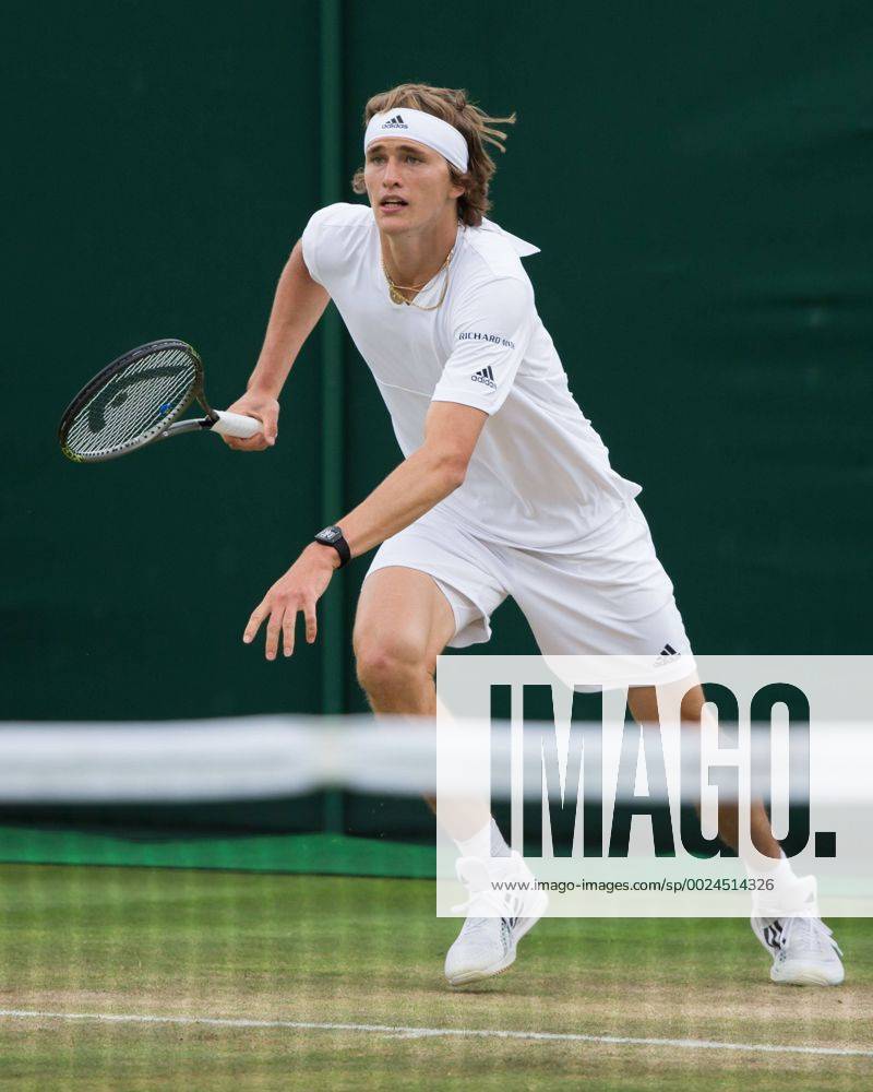 Alexander Zverev GER Richard Mille Sponsoren Logo am Aermel