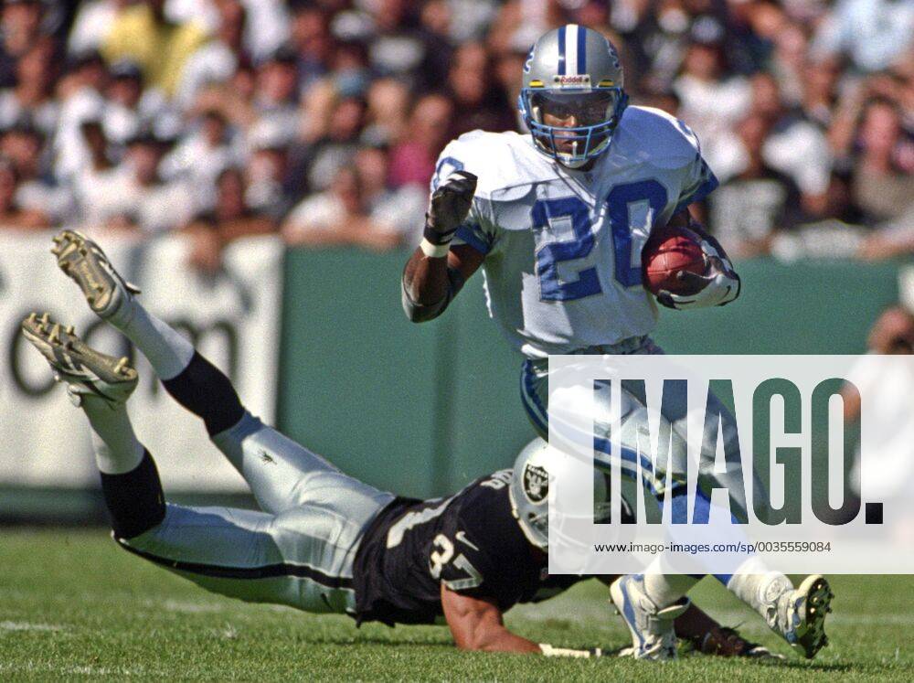 October 13, 1996 - Oakland, California, U.S - Oakland Raiders vs. Detroit  Lions at Oakland Alameda