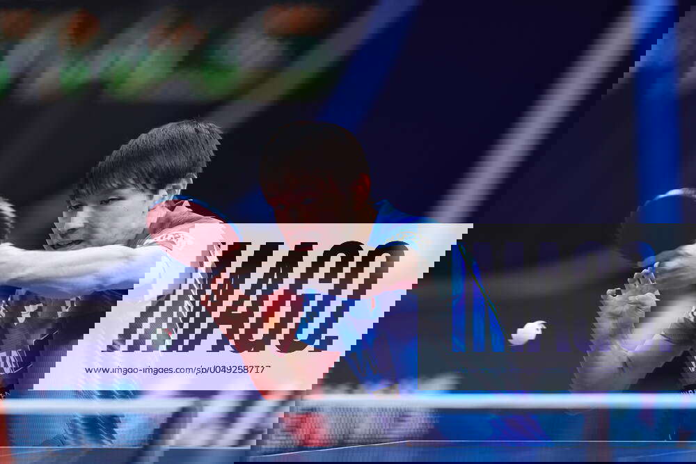 Japanese Table tennis, Tischtennis player Koki Niwa plays against