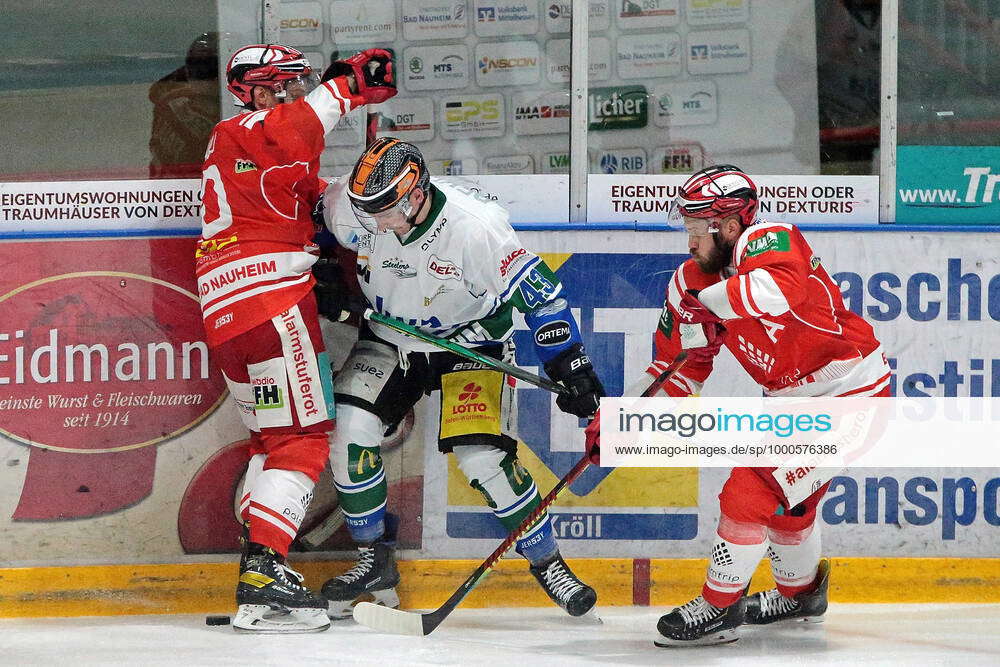 31.01.2021, Xovx, Eishockey DEL 2, EC Bad Nauheim - Bietigheim Steelers ...