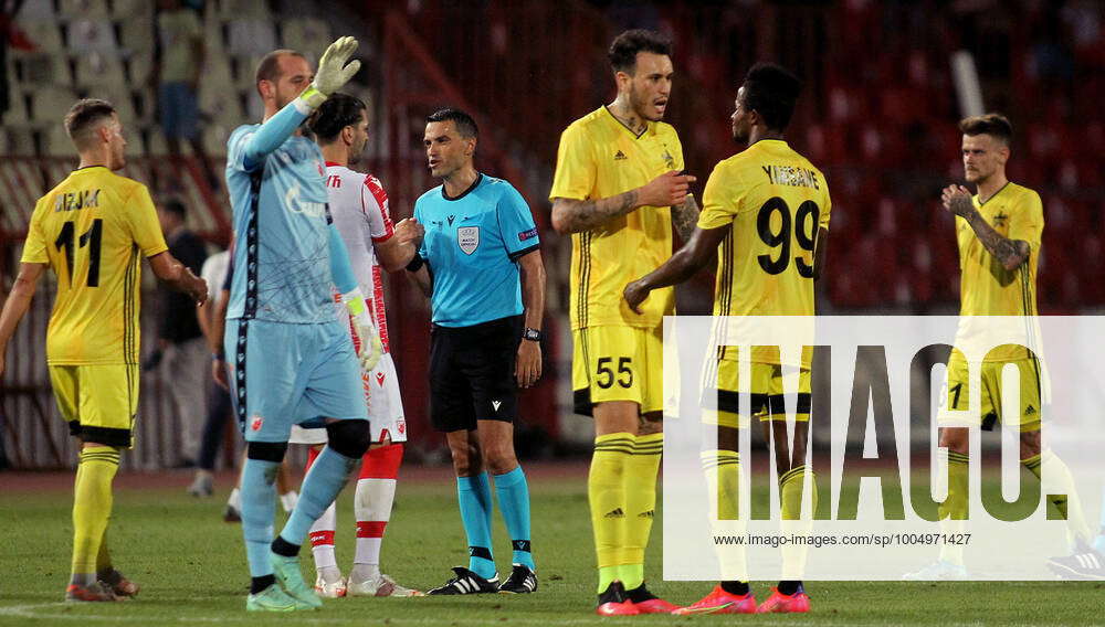 03.08.2021 Belgrade(Serbia) FK Crvena Zvezda(Red Star)-FK Sheriff Tiraspol  Uefa champions league qua