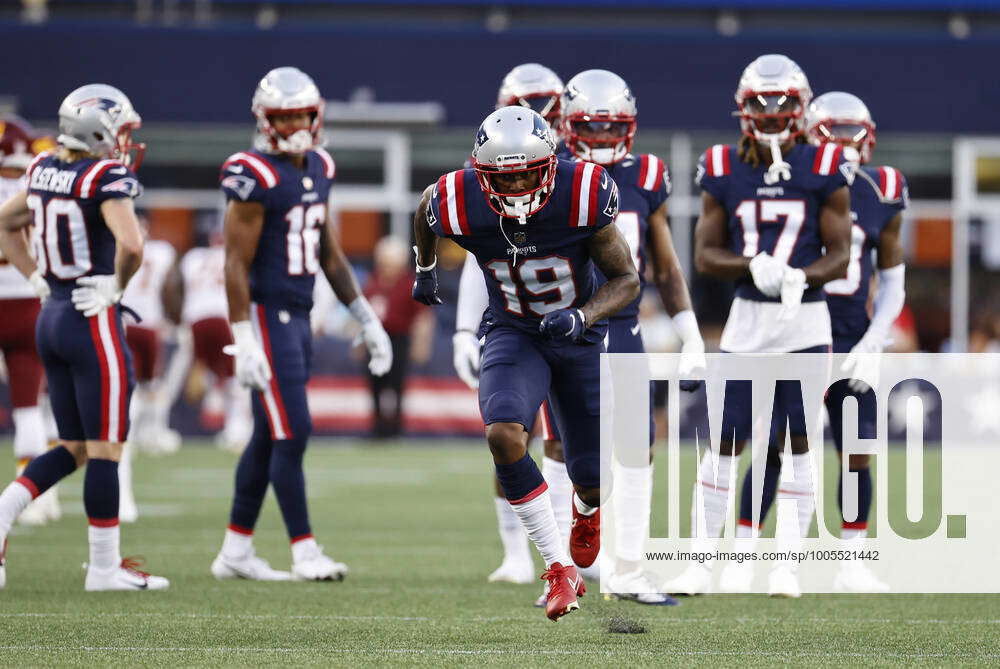 FOXBOROUGH, MA - AUGUST 17: New England Patriots wide receiver