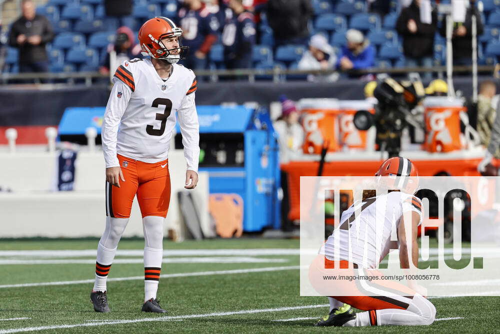 Foxborough, Massachusetts, USA. 14th Nov, 2021. Cleveland Browns