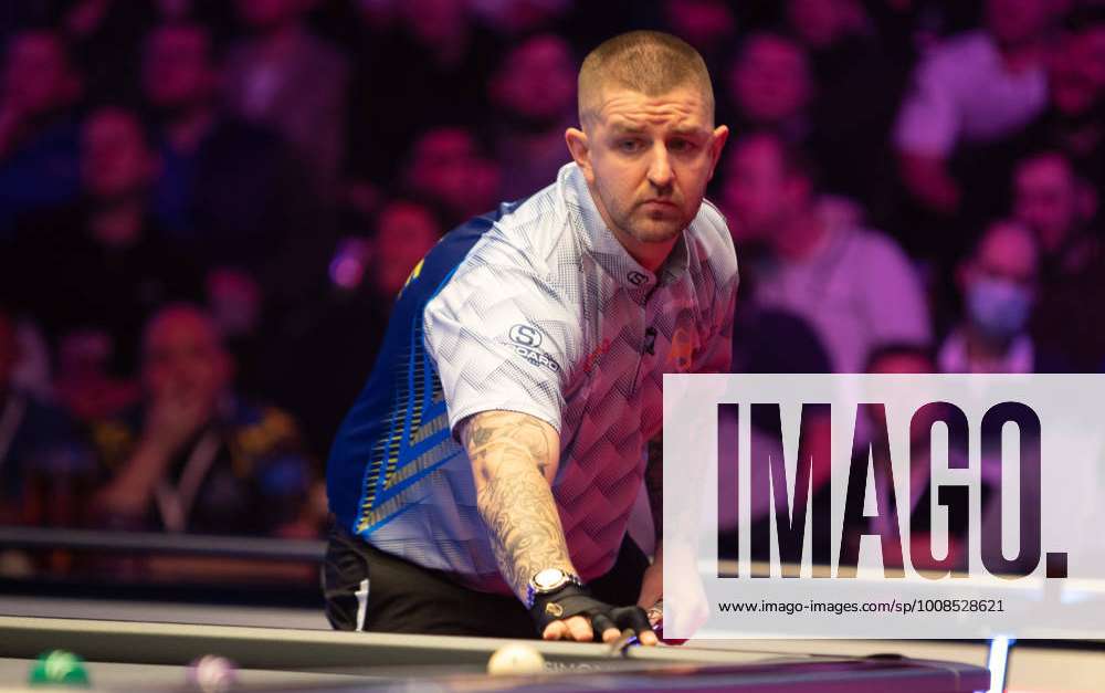Matchroom Pool Mosconi Cup Jayson Shaw for Europe during the Matchroom