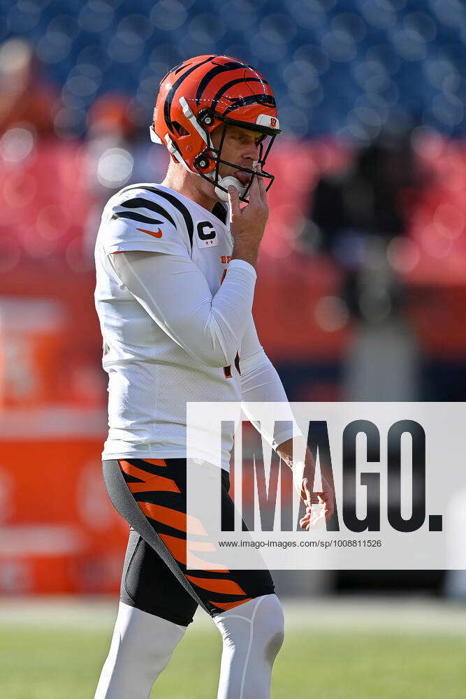 Cincinnati Bengals' Kevin Huber stands on the field during an NFL football  practice in Cincinnati, Tuesday, Aug. 10, 2021. (AP Photo/Aaron Doster  Stock Photo - Alamy