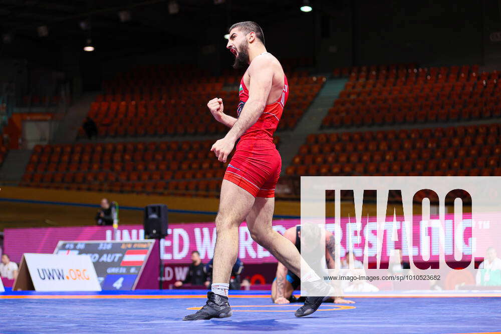 Wrestling U23 European Championships 2022 74kg FS Dimitar Atanasov