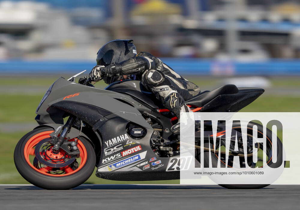 DAYTONA, FL MARCH 12 Yamaha YZFR6 Grease Monkey Racing driver
