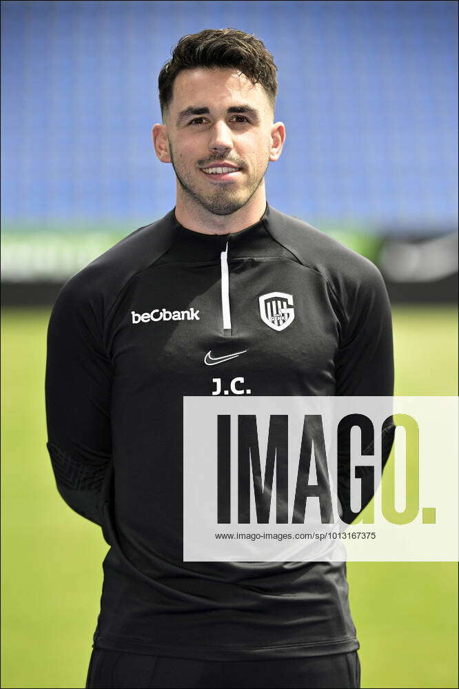 Genk s Jordi Caruso poses for the photographer at the 2022 2023