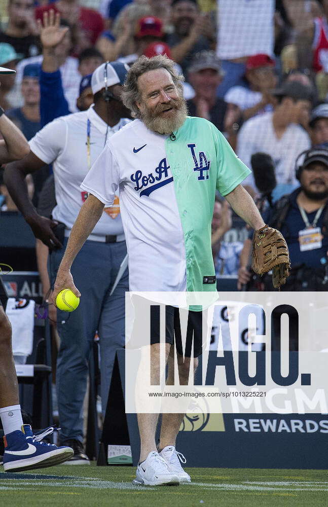 Bryan Cranston plays in the MGM All-Star Celebrity Softball Game at Dodger  Stadium, Los Angeles, California, USA - 16 Jul 2022 - Bryan Cranston Plays  - 17