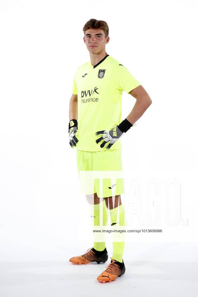 NEERPEDE, BELGIUM - AUGUST 04 : Nicholas Rutgeerts during the photoshoot of Rsc  Anderlecht Futures