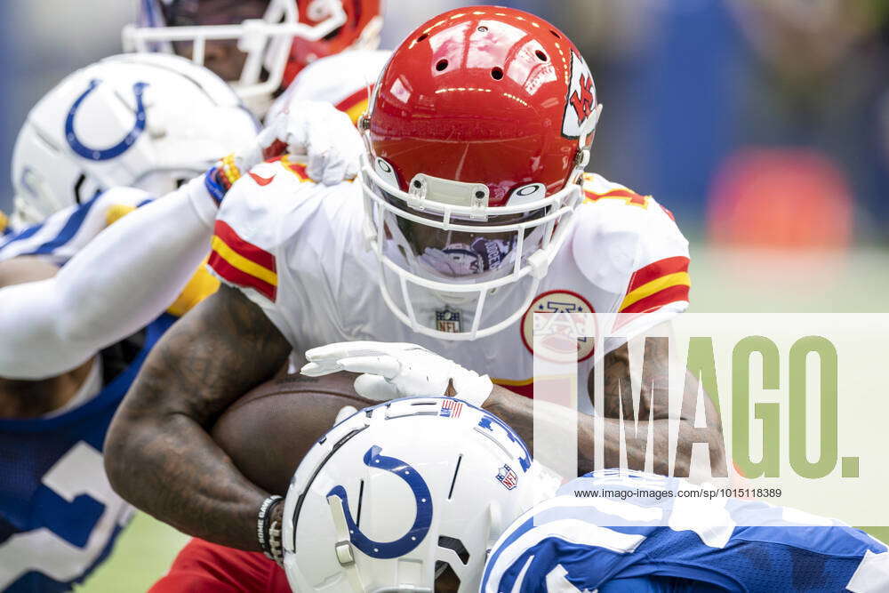 Kansas City Chiefs wide receiver Mecole Hardman (17) runs for a