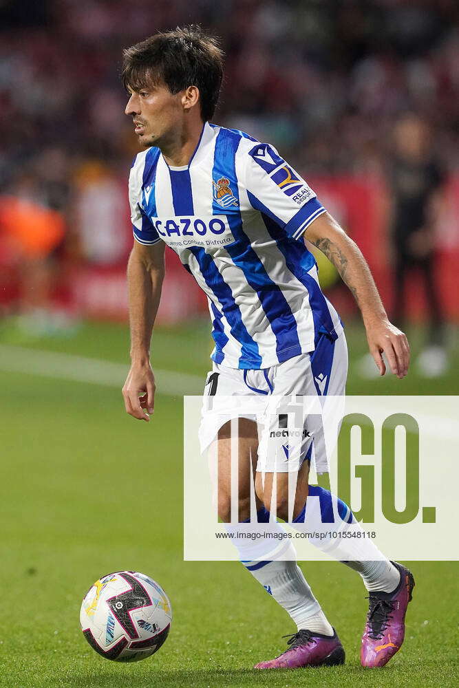 Real Sociedad s David Jimenez Silva during La Liga match. October