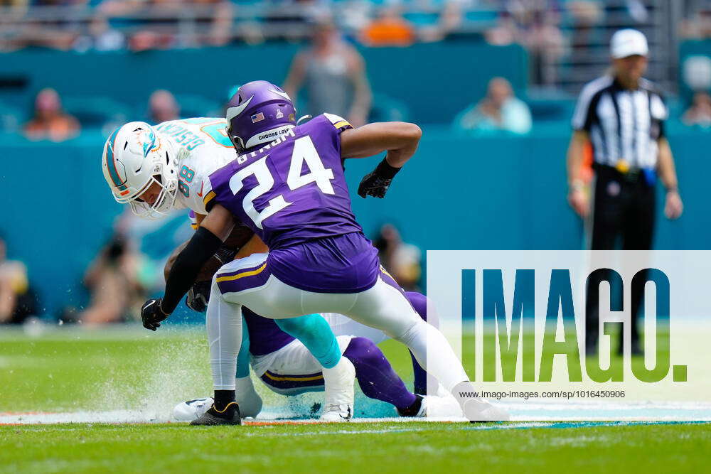 NFL, American Football Herren, USA Minnesota Vikings at Miami Dolphins Oct  16, 2022; Miami Gardens