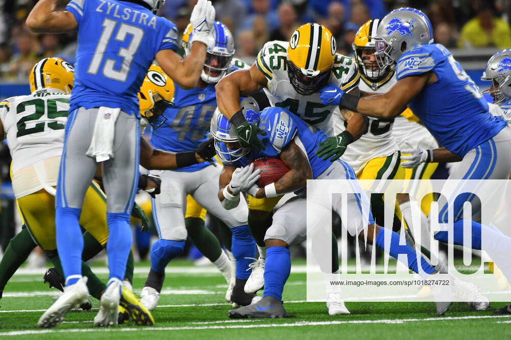 DETROIT, MI - NOVEMBER 24: Detroit Lions Running Back (42) Justin