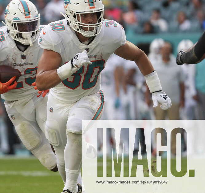 MIAMI GARDENS, FL - OCTOBER 23: Miami Dolphins fullback Alec