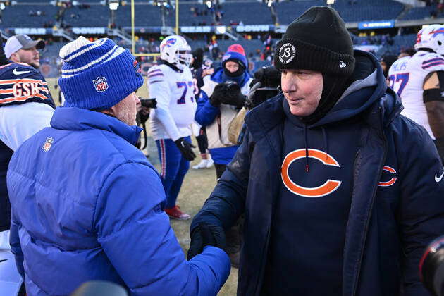 NFL, American Football Herren, USA Buffalo Bills at Chicago Bears Dec 24,  2022; Chicago, Illinois