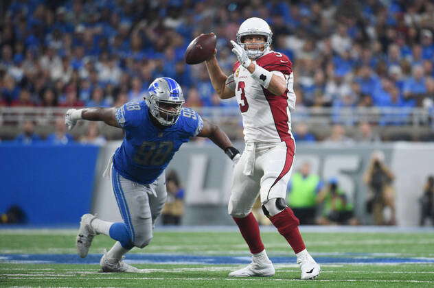 NFL, American Football Herren, USA Arizona Cardinals at Detroit Lions, Sep  10, 2017; Detroit, MI