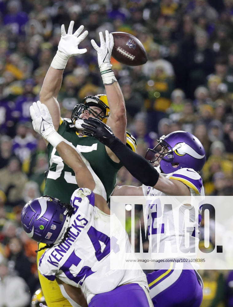 NFL, American Football Herren, USA Minnesota Vikings at Green Bay Packers  Jan 1, 2023; Green Bay