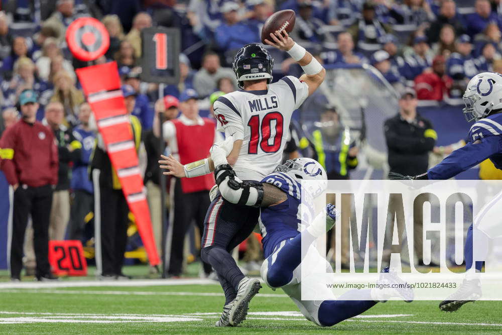 QB Davis Mills  Press Conference after Texans at Colts (1-8-2023)