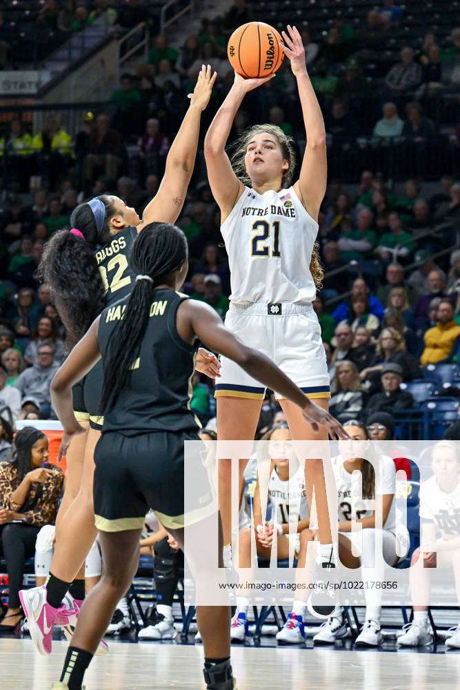 Ncaa College League Usa Womens Basketball Wake Forest At Notre Dame Jan 12 2023 South Bend