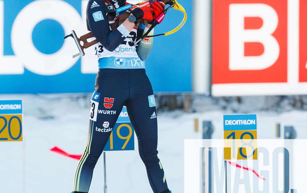 Vanessa Voigt (GER, Deutschland) beim Stehendschiessen, 2 15 2023