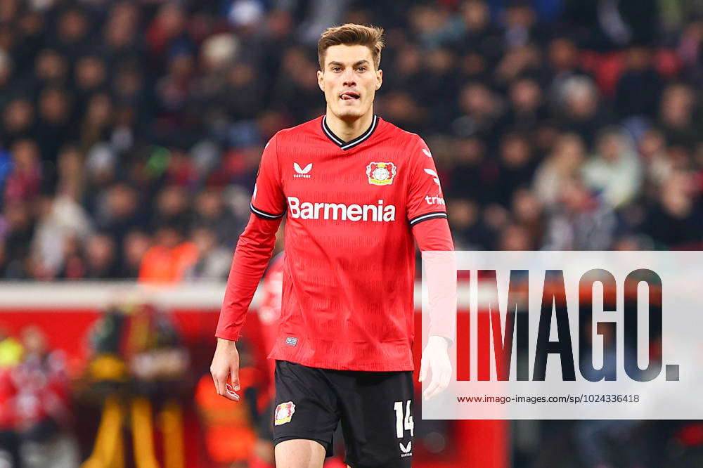 Patrik Schick (Bayer 04 Leverkusen). Bayer 04 Leverkusen Vs. AS Monaco ...