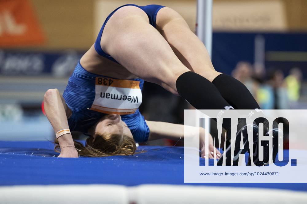 APELDOORN - High jumper Britt Weerman during the second day of the ...