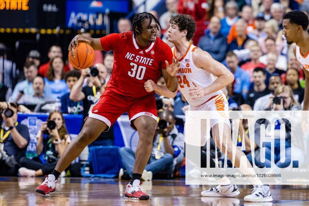 March 9, 2023: North Carolina State Wolfpack forward D.J. Burns Jr. (30 ...