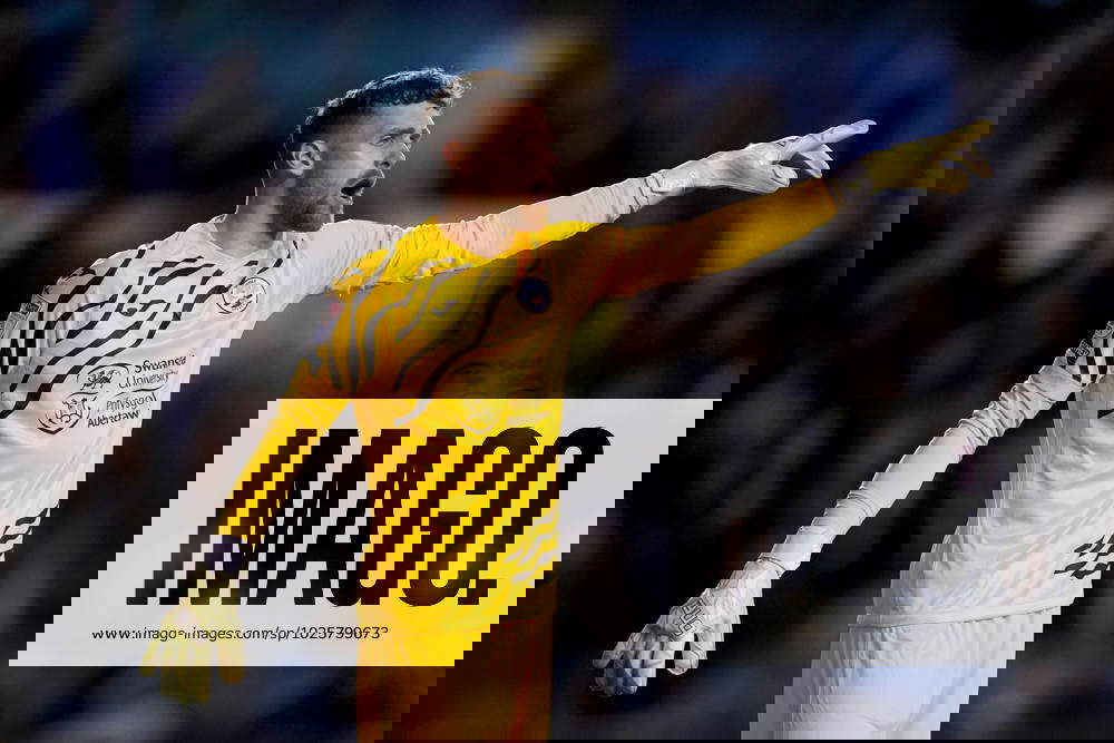 Millwall v Swansea City Sky Bet Championship The Den Swansea City’s Andrew Fisher shouts instr Millwall v Swansea City Sky Bet Championship The Den Swansea City’s Andrew Fisher shouts instr