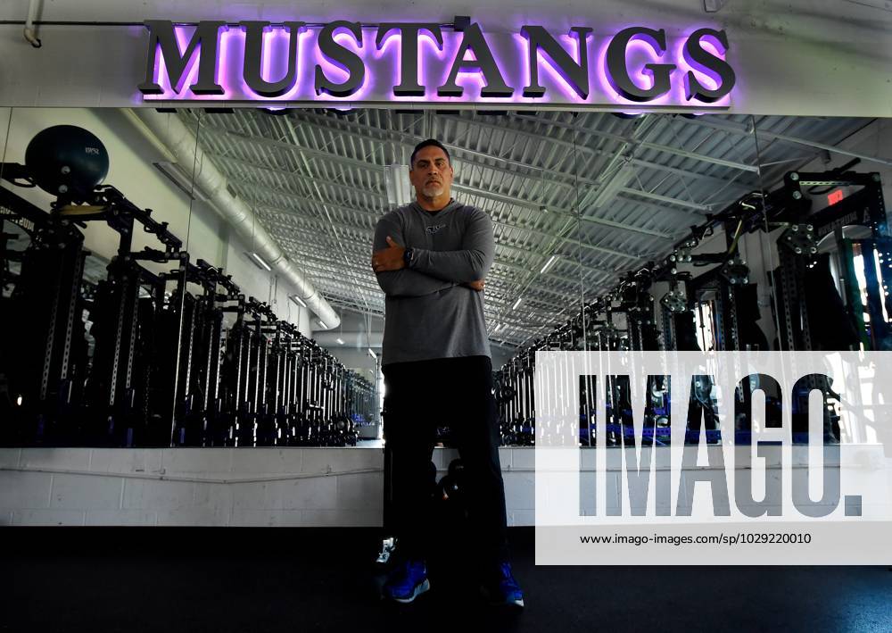 Syndication: The Tennessean Lipscomb Academy head football coach Kevin  Mawae Thursday, May