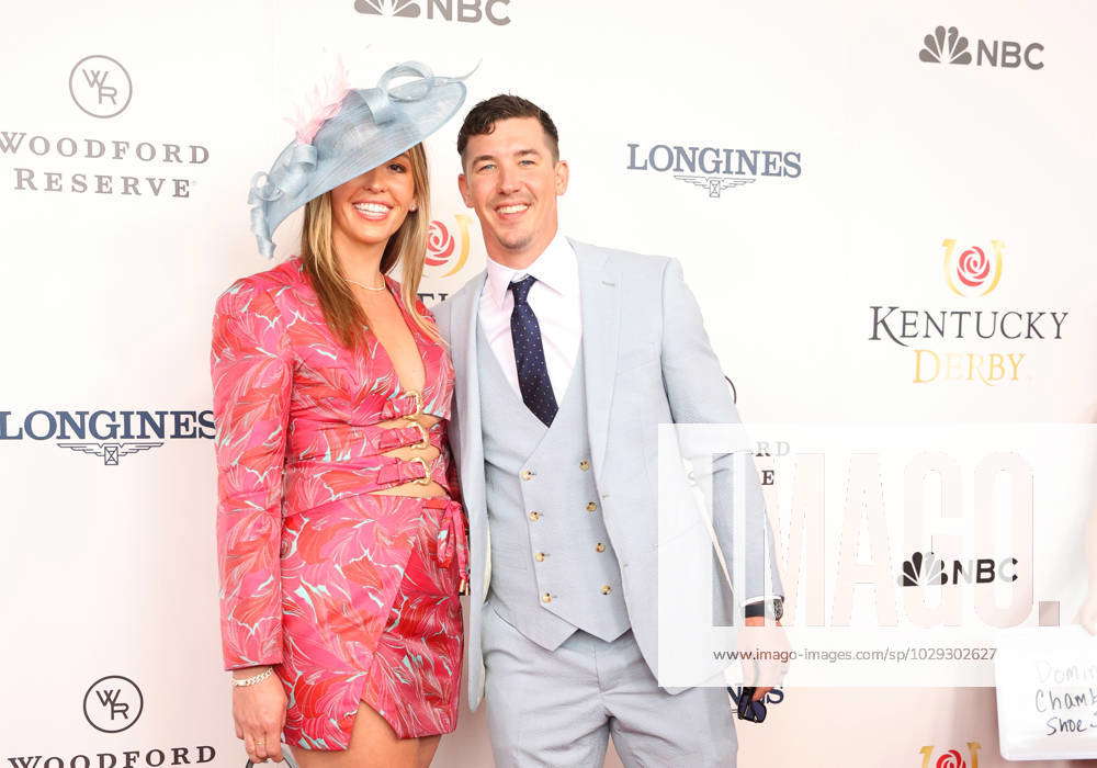 Los Angeles, United States. 16th June, 2022. LOS ANGELES, CALIFORNIA, USA -  JUNE 16: American professional baseball pitcher Walker Buehler and  girlfriend McKenzie Marcinek arrive at the Los Angeles Dodgers Foundation  (LADF)