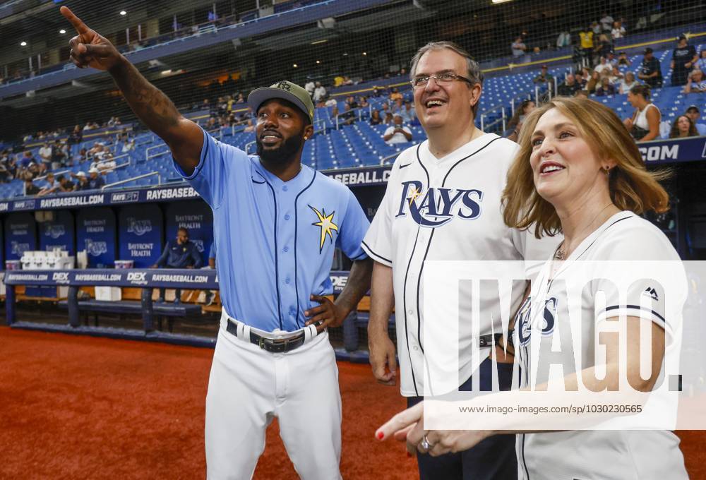 St. Petersburg, FL USA; Tampa Bay Rays left fielder Randy