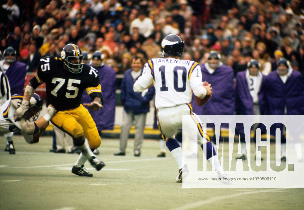 SUPER BOWL IX Jan 12, 1975; New Orleans, LA, USA; FILE PHOTO; Pittsburgh  Steelers defensive tackle