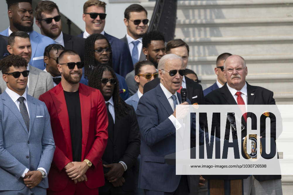 President Joe Biden welcomes Super Bowl LVII champion Kansas City