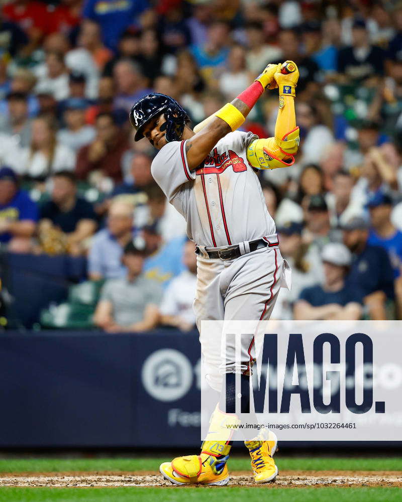 July 22, 2023: Atlanta Braves right fielder Ronald Acuna Jr. (13