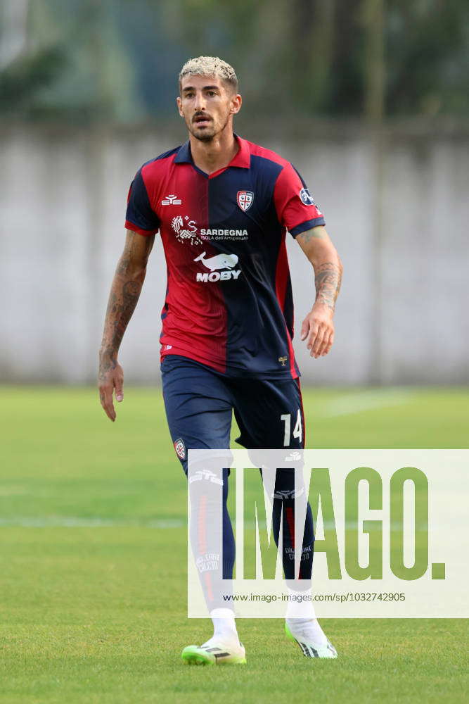 Alessandro Deiola of Cagliari in action during the Serie A match