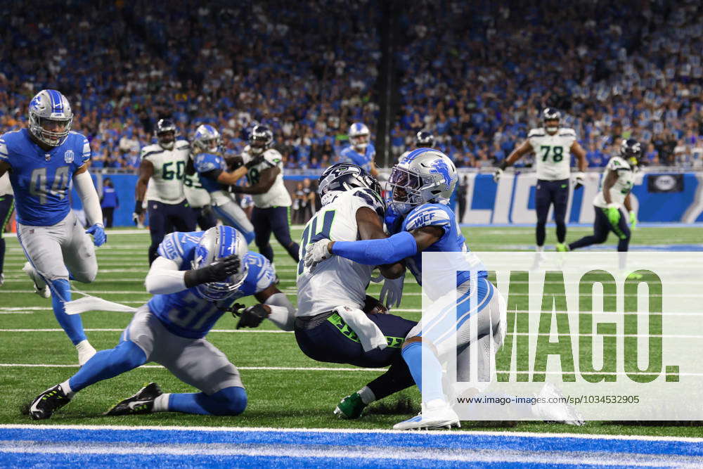 Seattle Seahawks wide receiver DK Metcalf (14) during an NFL football game  against the Denver Broncos, Monday, Sept. 12, 2022, in Seattle, WA. The  Seahawks defeated the Bears 17-16. (AP Photo/Ben VanHouten