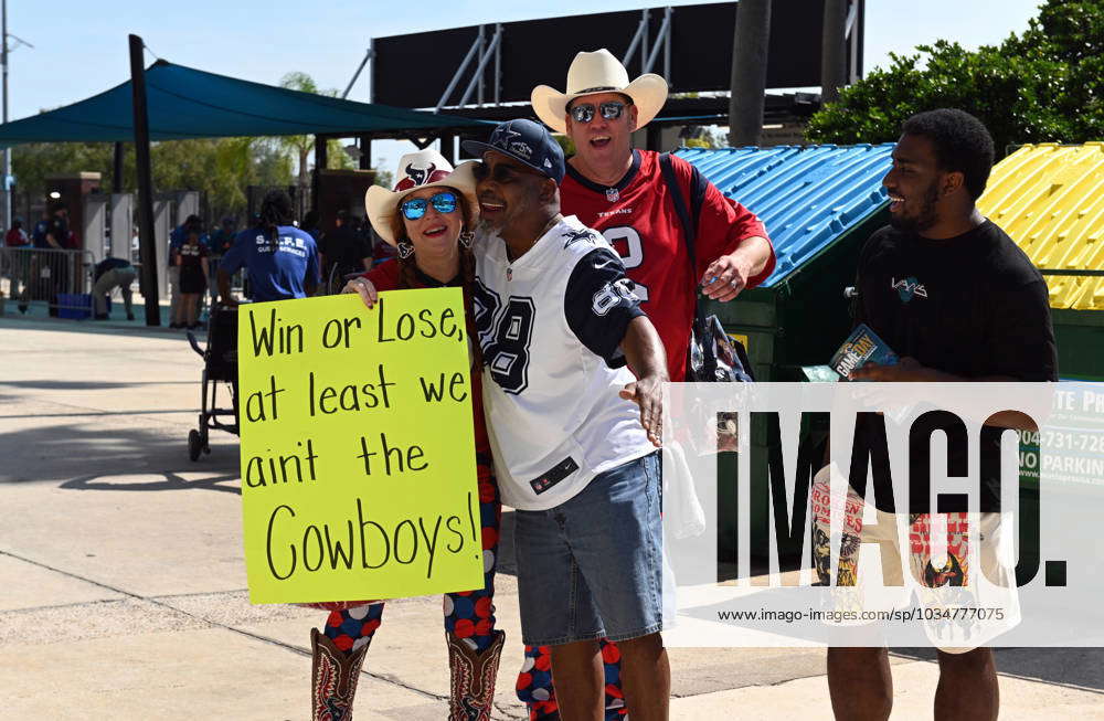 Houston Texans fans in Dallas