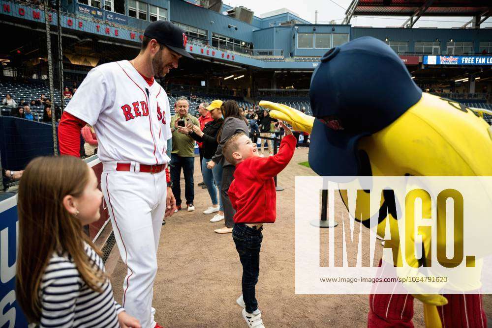 Syndication: Worcester Telegram Red Sox mascot, Wally the Green