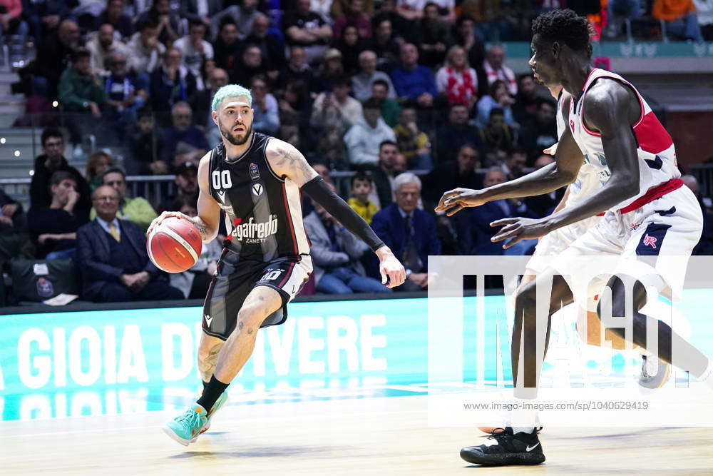 Isaia Cordinier of Virtus Segafredo Bologna in action during Game Two  News Photo - Getty Images