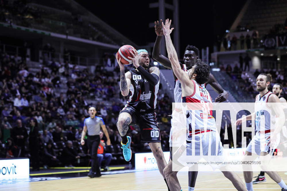 Isaia Cordinier of Virtus Segafredo Bologna in action during Game Two  News Photo - Getty Images