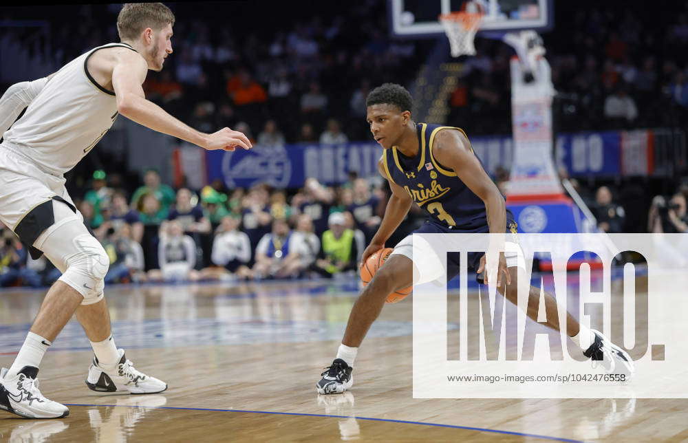 March 13 2024 Notre Dame Fighting Irish Guard 3 Markus Burton