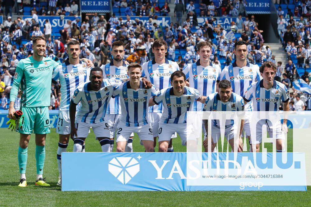 Real Sociedad team group, Mannschaftsbild, Totale line-up ...